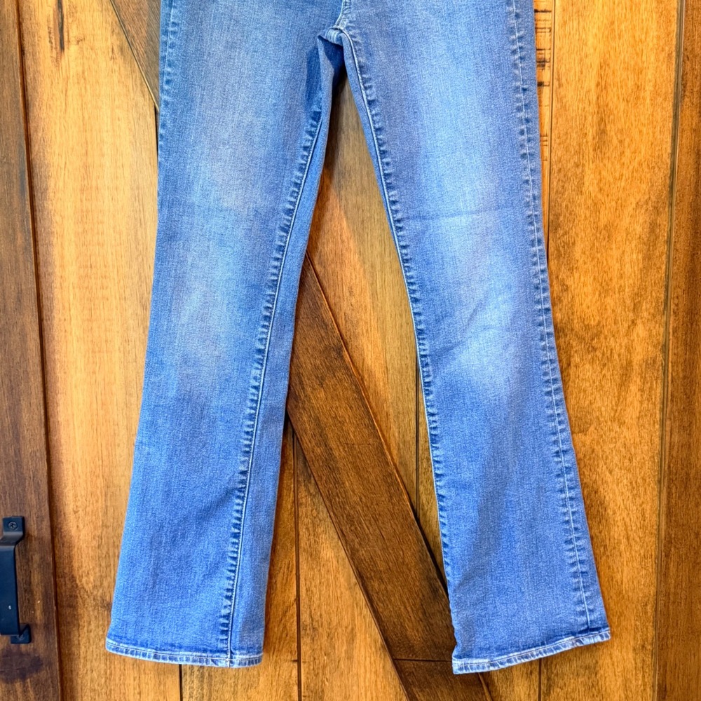 Gap Baby Boot Mid Rise Jeans Size 27/4 Women's Medium Wash Blue Denim Regular - Picture 6 of 8